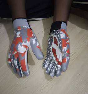 Guantes de Bateo de Cuero de Alta Calidad, Nuevo Modelo, Excelente Protección para las Manos - Product Image 3