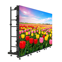 Écran LED extérieur P3.91 XGCLED, mur vidéo de location, étanche IP65, armoire 500x500mm, couleur intégrale, pour arènes sportives et événements