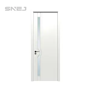 High Quality Low Price Pvc Film Interior Door Pvc Bathroom Door