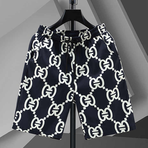 Pantalones cortos de estilo premium para hombre en Stitchmode Pantalones cortos casuales para hombre con bolsillos Pantalones cortos estampados de playa de verano para hombre - Product Image 2