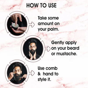 Bálsamo para Peinar Barba y Bigote de Marca Privada al por Mayor, Bálsamo para el Cuidado de la Barba No Grasoso para Dar Forma, Brillo y un Acabado Suave - Product Image 4