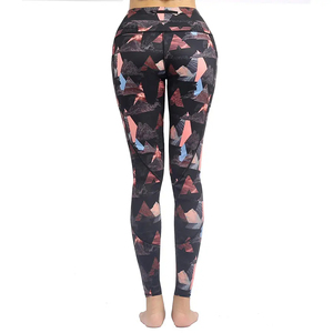 Leggings de yoga à taille élastique, shorts d'entraînement sans couture pour femmes, respirants, séchage rapide, grande taille, spandex/polyester - Product Image 5