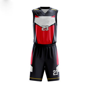 Conjunto de Uniforme de Baloncesto Reversible Unisex 100% Poliéster, Personalizado, Transpirable, de Secado Rápido, para Entrenamiento, Tallas Grandes - Product Image 2