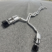 Silencieux d'échappement Valvetronic à fixation par boulons SDO pour Audi RS6 RS7 C8 4.0T 2019-2024, échappement Catback en acier inoxydable, amélioration des performances