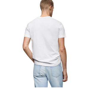 T-shirt décontracté 100% coton de haute qualité pour hommes, impression de couleurs unies avec un design vierge et une couleur unie. - Product Image 3