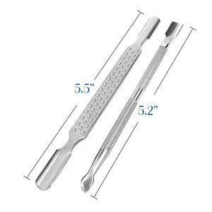 ที่ดันหนังกำพร้าทำจากสเตนเลสสตีลสำหรับมืออาชีพใช้ซ้ำได้และใช้ได้สองครั้งทนทานและกันสนิม - Product Image 2