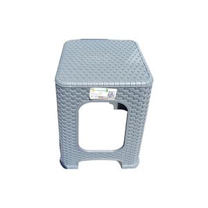 SARAL RATTAN grande sgabello S-2004 grigio