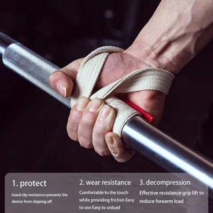 Correas de Gimnasio Multiusos con Logotipo Personalizado para Levantamiento de Pesas, Soporte para Levantamiento de Pesas, Correas de Muñeca para Hombres, para Peso Muerto - Product Image 5