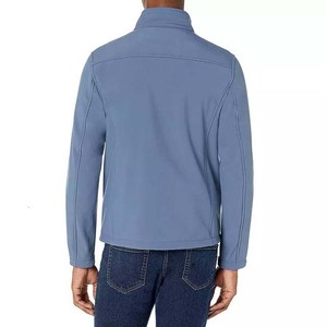 Custom <b>Men</b> Canvas <b>Soft</b> <b>Shell</b> Windbreaker <b>Jackets</b> 100% Polyester/Nylon Solid Color Waterproof Eco-Friendly Breathable Winter High - Product Image 6