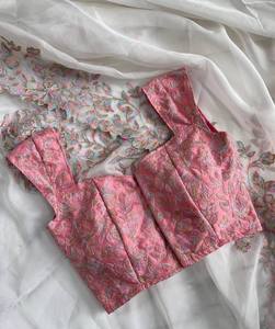 Nouveau concepteur Tebby Organza soie avec fil broderie Saree fabricant et fournisseur de Surat au taux le plus bas - Product Image 5