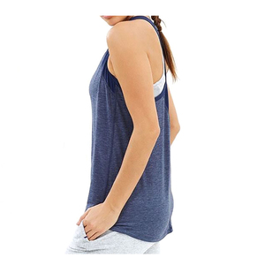 Ropa para correr de primera calidad, camisetas sin mangas para mujer, camisetas personalizadas al por mayor para culturismo, camisetas deportivas para yoga y gimnasio - Product Image 6