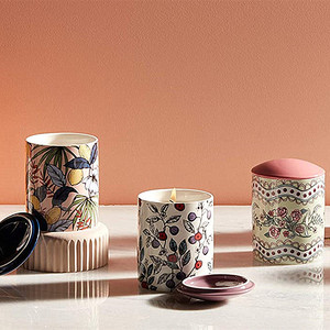 All'ingrosso Vasos Frascos Para Velas De Lujo Pot Bougie In Bulk <span class=keywords><strong>vasi</strong></span> per <span class=keywords><strong>candele</strong></span> In ceramica vuoti con coperchio per la produzione di <span class=keywords><strong>candele</strong></span> - Product Image 3