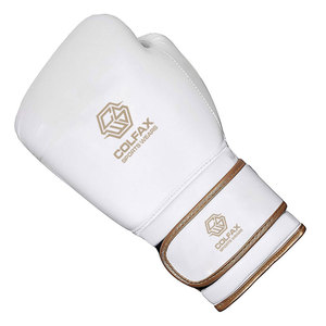Gants de boxe en cuir à marque privée, anti-humidité, fermeture auto-agrippante, options personnalisables, haute qualité pour l'entraînement sportif - Product Image 3