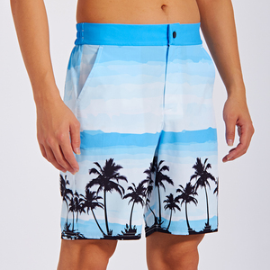 Short imprimé pour hommes de vente chaude Short respirant léger et confortable avec motif solide de prix raisonnable de qualité supérieure - Product Image 3