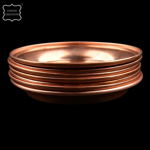 Plateau en cuivre et laiton de nouveau design moderne de luxe de qualité supérieure Plateau de bar en cuivre pur écologique pour la cuisine - Product Image 4