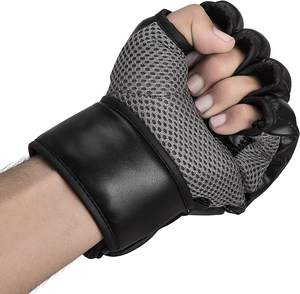 Guantes de MMA de Diseño Moderno, Precios Razonables, Medios Dedos, Diseño Personalizado, Nuevo Estilo, Duraderos, Ideales para Entrenamiento - Product Image 1