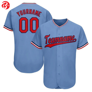 Ropa de entrenamiento deportivo de béisbol Jersey de la mejor calidad Su propio diseño de logotipo Ropa de adultos Ropa deportiva Camisetas de béisbol - Product Image 4