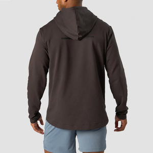 Logo brodé personnalisé Différentes couleurs Sweat-shirts thermiques personnalisés pour hommes Streetwear Pulls à capuche pour hommes en vente - Product Image 2