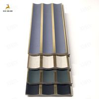 Sampel kualitas panas Harga Murah pabrik grosir Oem kustom bahan konstruksi 3d dekorasi dinding lembar dekorasi Panel dinding Ps
