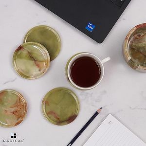 Epoxy Resin <b>Table</b> Coaster Durable Mats & Pads for Tabletop <b>Protection</b> - Product Image 1