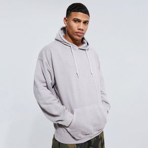Sweat à capuche vintage pour homme imprimé délavé à l'acide sweat-shirt polaire en coton éponge français surdimensionné Streetwear personnalisable pour l'hiver - Product Image 2