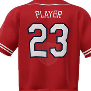 Nouvel arrivage : Ensemble d'uniformes de baseball légers 100 % polyester, anti-humidité et séchage rapide, personnalisable, nouveau style, fabriqué au Pakistan - Product Image 5