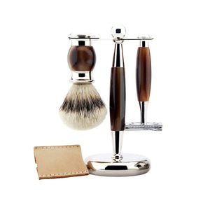Men Shaving Razors Brush Bowl Stand Holder Portable Shaving Razor <b>Beard</b> Clean Shaver Top Bulk Supplier Factory Customize - Product Image 2