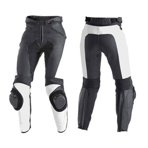 Pantalones de cuero para motocicleta Performance Men, construcción reforzada para conducción diaria y viajes de aventura. - Product Image 1