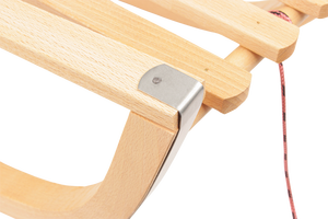 Wholesale 88cm European Beech Wood Traditional <b>Sled</b> Premium Winter Sports Equipment with Removable Backrest for <b>Snow</b> <b>Tubes</b> - Product Image 6