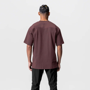 T-shirt surdimensionné léger 100% coton pour hommes qualité supérieure respirant grande taille vêtements de rue meilleur vendeur - Product Image 2