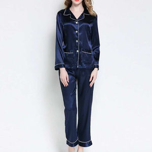 Conjunto de Pijama de Punto al por Mayor para Mujer, Conjunto Largo Estampado, Ropa de Dormir Informal para Mujer, Ropa de Dormir para Mujer - Product Image 2