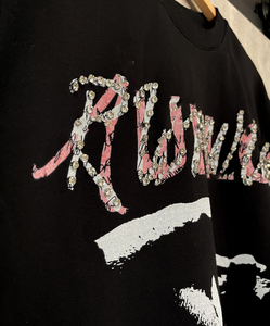 เสื้อยืดคัสตอมทรงเข้ารูป พิมพ์ลายกราฟิก ทรงบ็อกซี่ ตกแต่งด้วยคริสตัล ล้างสีแบบเอซิดวอช ตัดเย็บแบบคัตออฟ แขนกุด สำหรับผู้ชาย - Product Image 4