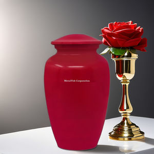Urnes de crémation pour adultes de haute qualité couleur personnalisée cendres de souvenir sans rouille conception classique urnes funéraires fabricant de pots - Product Image 4