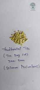 Producto Más Vendido: Hierba Seca de Thorny Thudhuvalai (Solanum procumbens) a Granel para Infusiones, Bolsitas de Té Cortadas TBC/T-Cut - Product Image 5