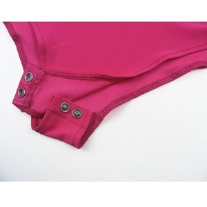 Maillot de bain d'été sans manches de qualité supérieure personnalisé Design élégant une pièce body coton biologique respirant maillots de bain femmes - Product Image 5