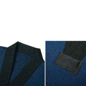 Uniforme de Taekwondo personnalisé de haute qualité avec logo, tissu polyester et coton 240g, vêtements d'arts martiaux unisexes, prix de gros optimal - Product Image 6