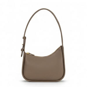 Sac à main bandoulière en cuir véritable pour femme, sac à main de luxe de créateur, sac à main décontracté pour un usage quotidien, résistant à l'eau, fermeture éclair, sangle unique - Product Image 4