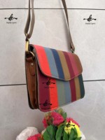 Sac à main en cuir recyclé Offre Spéciale multicolore Sac à bandoulière élégant en cuir recyclé Sacs en cuir multi-usages Utilisations pour femmes