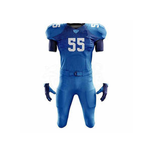 Uniforme de fútbol americano de primera calidad para adultos, ropa deportiva transpirable con características de talla grande, conjuntos técnicos impresos, estilo - Product Image 4