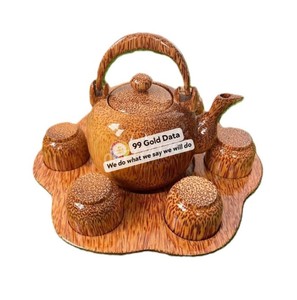 ถ้วยน้ำชามะพร้าวธรรมชาติแบบ100% ถ้วยทำด้วยมือกะลามะพร้าวธรรมชาติแบบเวียดนามสำหรับเครื่องดื่มถ้วยน้ำชามะพร้าว - Product Image 3