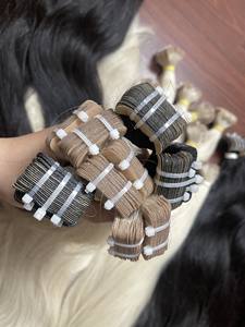 Prix usine meilleure qualité 100% Extensions de cheveux Remy vietnamiens Blonde bande de vague naturelle pas d'enchevêtrement pas de perte grand Stock - Product Image 5