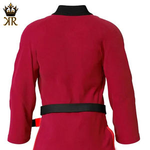 ชุดอุปกรณ์ศิลปะการต่อสู้จิวจิสึจีไออุปกรณ์ฝึกแบบดั้งเดิมสำหรับผู้ใหญ่สีแดงและสีดำ2024 - Product Image 6