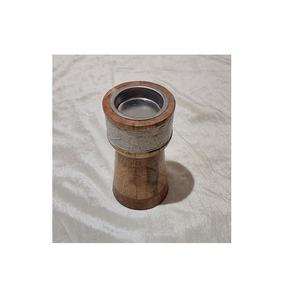 Brûleur à Bakhoor en bois au design fantastique avec calligraphie, fait main, forme ronde, brûleur à Oud Mubkhar en gros - Product Image 3