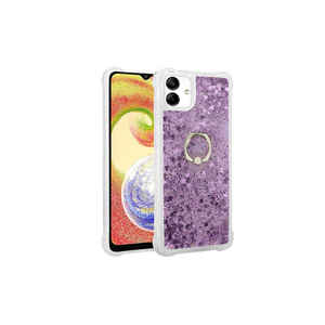 Coque pour Samsung Galaxy A04, TKDW Milce Cover, silicone TPU violet, protection antichoc, souple, compatible A17 A53 A34 A03S 5G - Product Image 1
