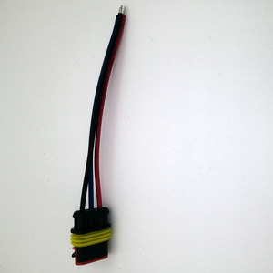 Fabrika özelleştirme 2 Pin dişi TE farlar için Pigtail kablo demeti ile otomotiv konnektörleri - Product Image 5