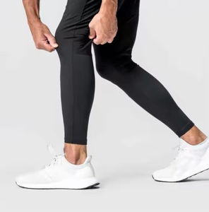 Pantalons de survêtement en toile décontractés pour hommes, vente chaude, coupe ajustée tendance, taille élastique, confortable, taille mi-haute, poids lourd, 100% coton, OEM - Product Image 3