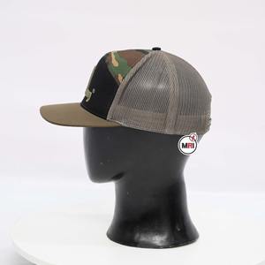 Venta al por mayor de camuflaje personalizado 6 paneles sombrero de conductor de camión bordado camuflaje gorra de camionero en blanco personalizado camuflaje gorras de camionero Snapback - Product Image 5