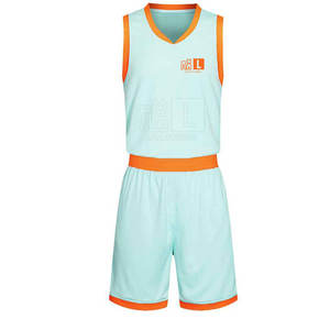Mejor fabricante hecho uniforme de baloncesto de alta calidad transpirable bajo MOQ precio barato uniforme de baloncesto - Product Image 1