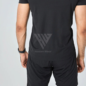 Camisetas de Hombre de Alta Calidad, Poliéster, Ropa de Verano, Mejor Estilo, Color Sólido, Regular, para Correr, Gimnasio, Venta al por Mayor - Product Image 5