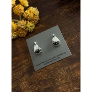 Pendientes Colgantes de Plata de Ley y Oro Blanco con Forma de Gota de Agua, con Perla y Diamante, de Tricia Smith, para Fiestas - Product Image 3